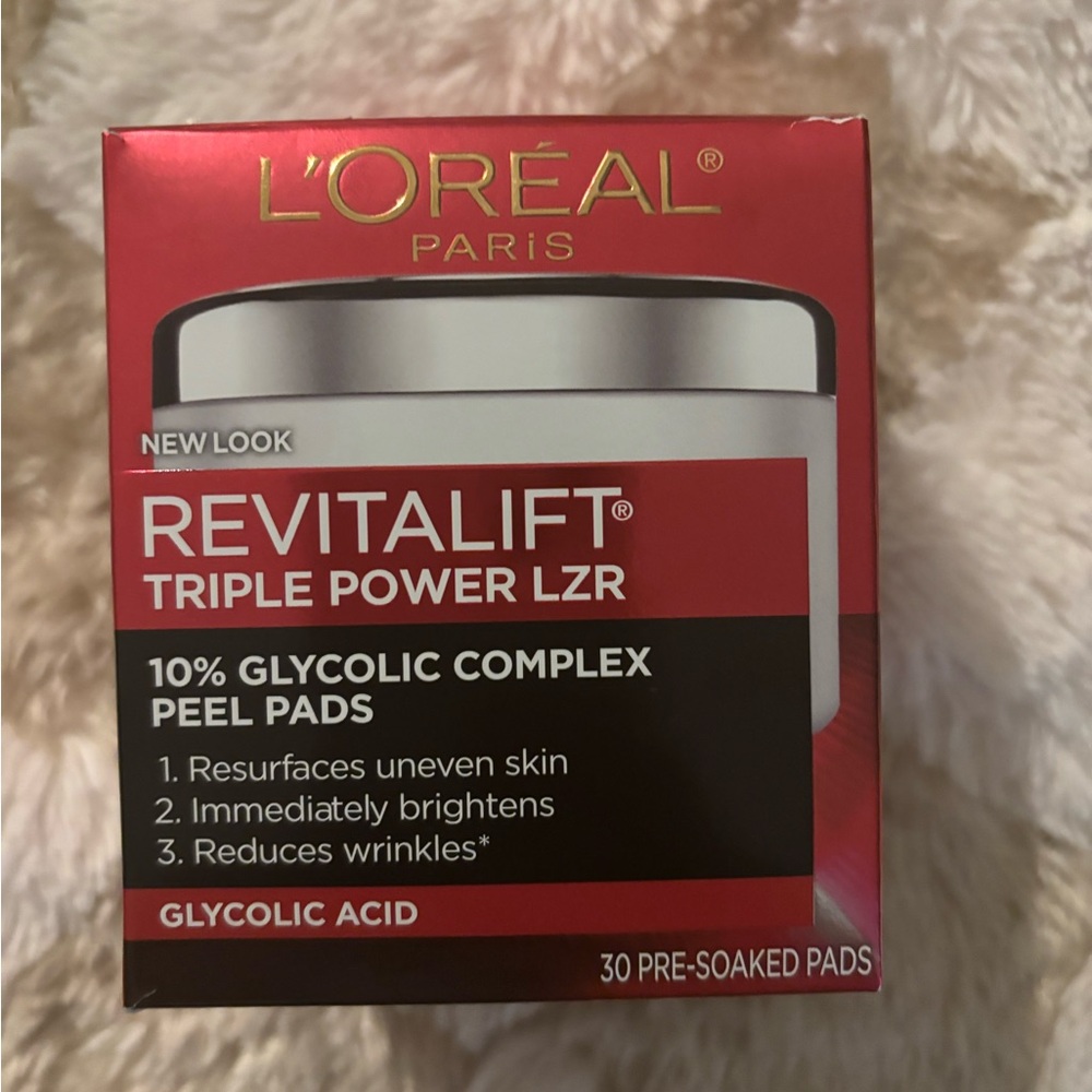 L'Oreal Revitalift Triple Power LZR Peel Pads